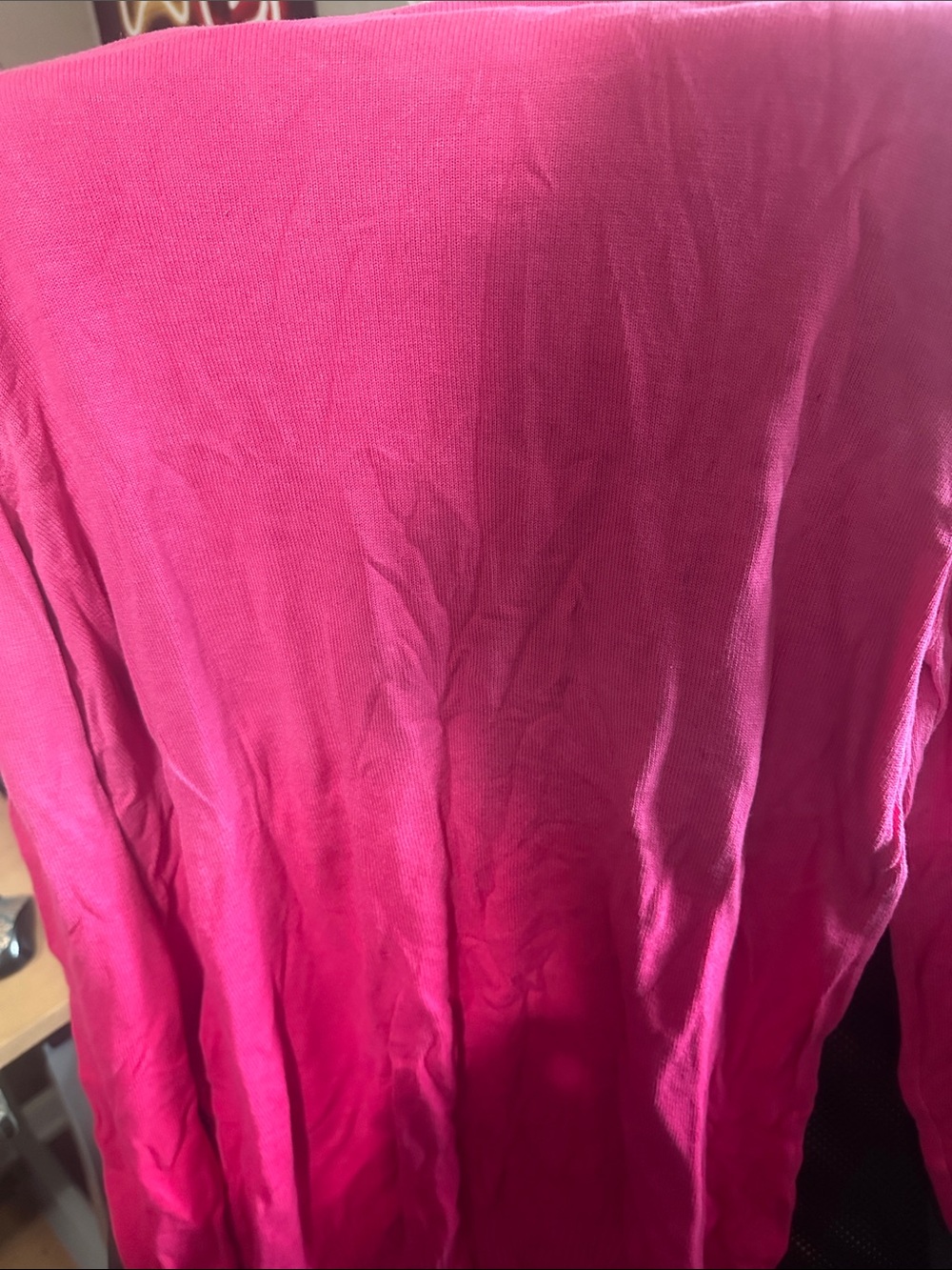 Versace Collection Pink Floral long sleeve thin sweater unisex XL vintage? - Picture 3 of 3